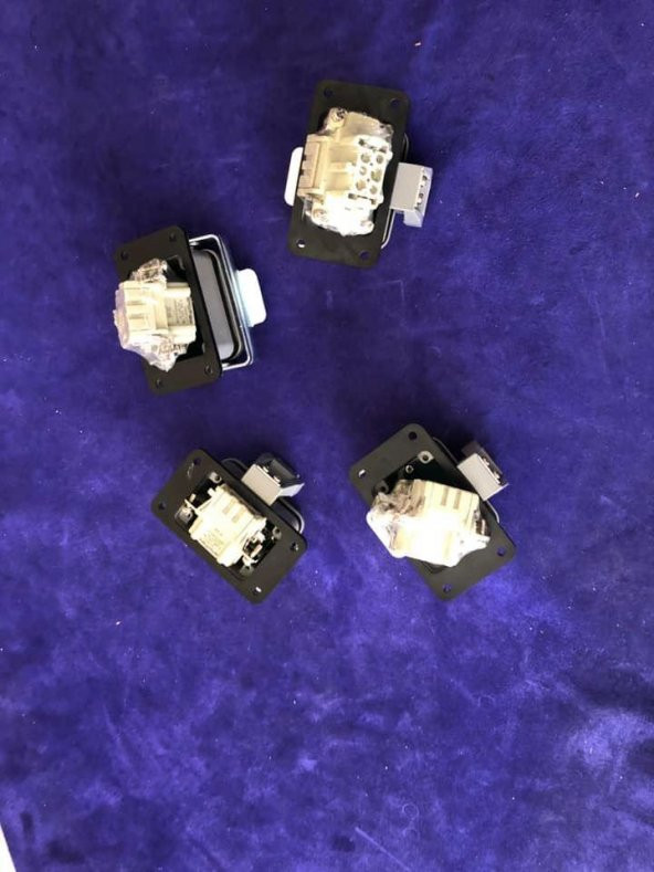 6 Fazlı Soket ve HE-006-FS Konnektör 4 Adet - Resim 3