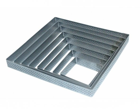 DELİKLİ TART SET 8 Lİ KARE