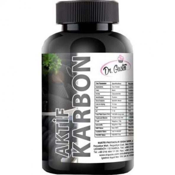 AKTİF KARBON TOZ 100 GR