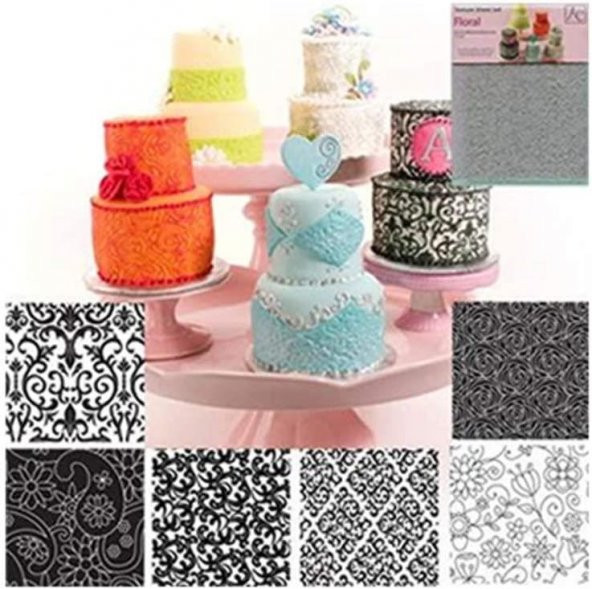 DAMAKS DOKU SET 6 ADET