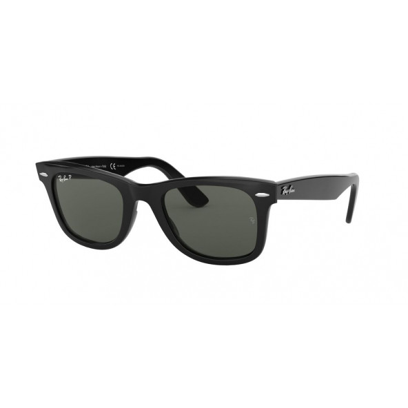 Rayban Rb2140 901A  50&22 150 Eğimli Wayfarer (siyah cam) POLARİZE DEĞİL!!!Güneş Gözlüğü