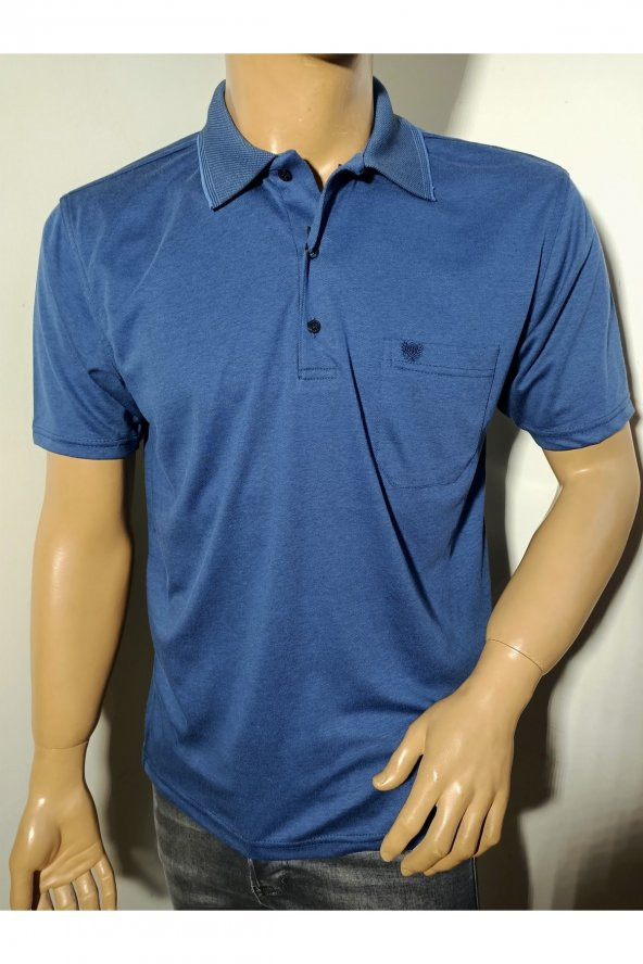 Klasik Tek Cep Yakalı T-shirt - 6