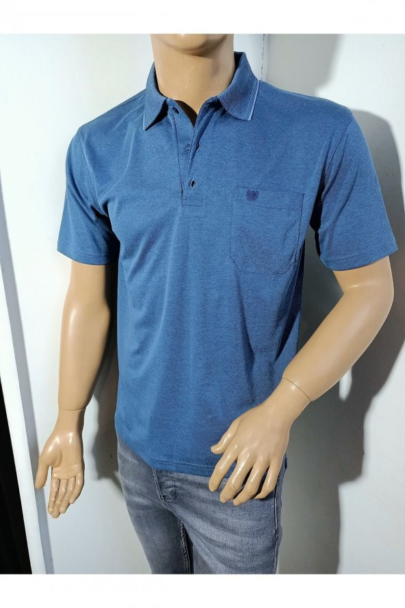 Klasik Tek Cep Yakalı T-shirt - 8