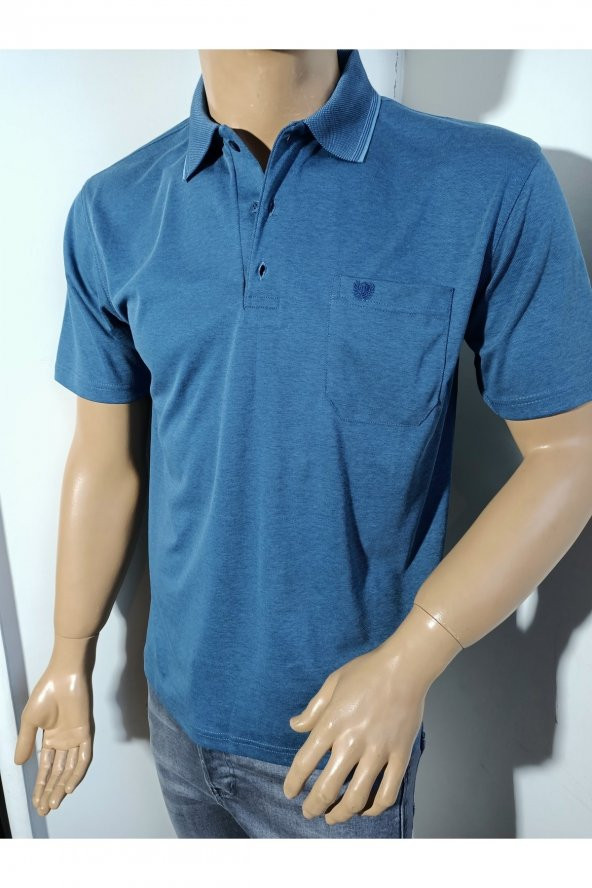 Klasik Tek Cep Yakalı T-shirt - 9