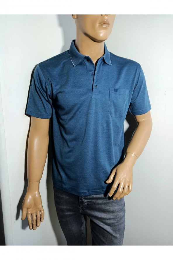 Klasik Tek Cep Yakalı T-shirt - 10