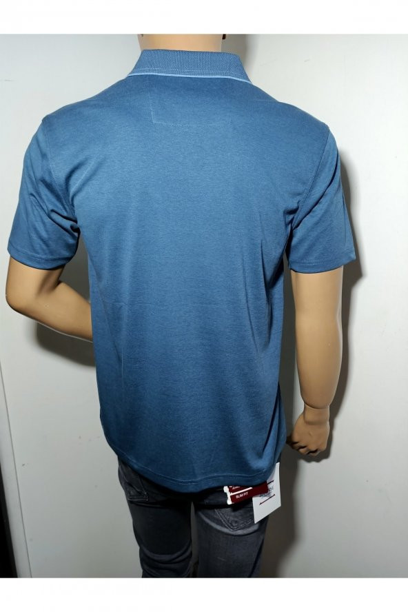 Klasik Tek Cep Yakalı T-shirt - 11