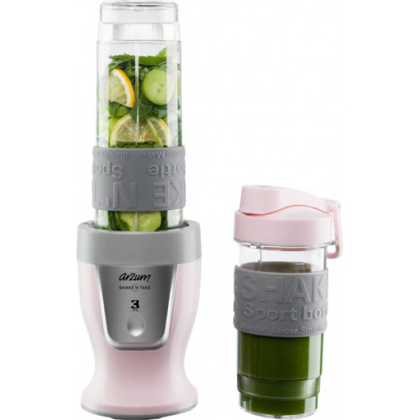 Arzum AR1032 Shake'N Take Candy Kişisel 300 W Smoothie Blender - 1