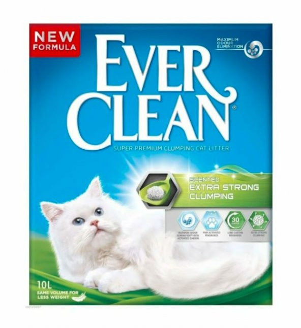 Ever Clean Extra Strong Scented Kokulu İnce Taneli Topaklaşan Kedi Kumu 10 L