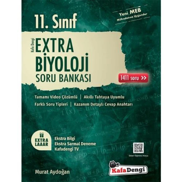 KAFADENGİ 11.SINIF BİYOLOJİ EXTRA SORU BANKASI
