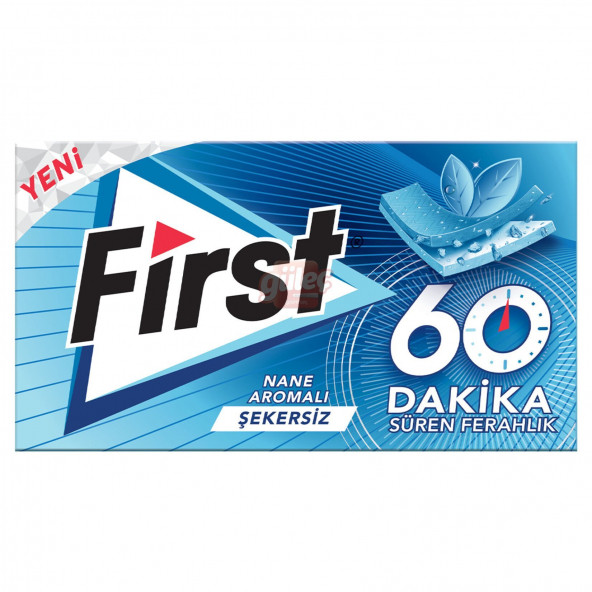FİRST NANE AROMALI ŞEKERSİZ 60 DAKİKA