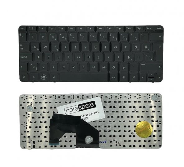 Hp Mini  210-1016SG, 210-1017sg Uyumlu Laptop Klavye Siyah TR