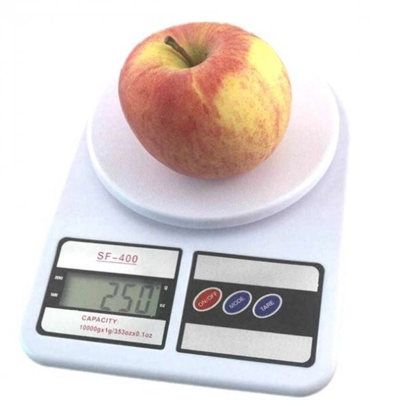 BUFFER® LCD Ekranlı Dijital Hassas Mutfak Terazisi Tartısı Baskülü - 2