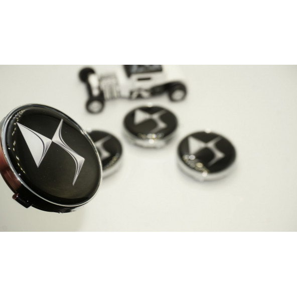 Citroen DS Logo Jant Göbeği Kapak Seti 60mm