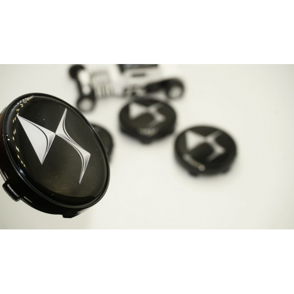 Citroen DS Logo Jant Göbeği Kapak Seti 60mm