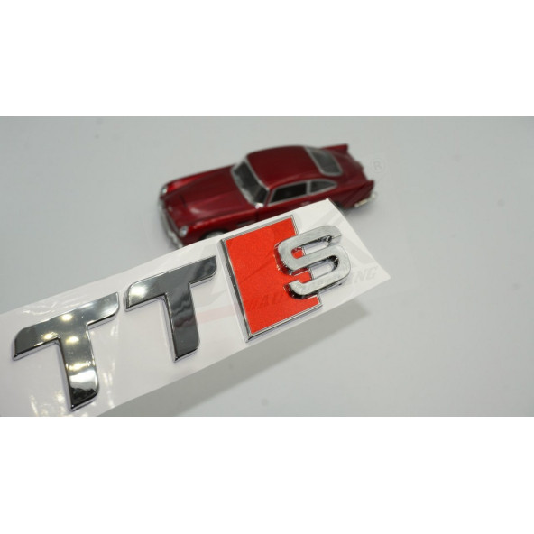 DK Tuning Audi TTS Krom ABS 3M 3D Bagaj Logo Yazı Orjinal Ürün