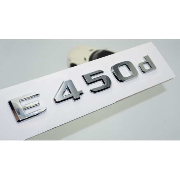DK Tuning E450d Bagaj Krom ABS 3M 3D Yazı Logo Benz İle Uyumlu