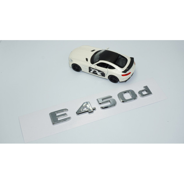 DK Tuning E450d Bagaj Krom ABS 3M 3D Yazı Logo Benz İle Uyumlu - 2