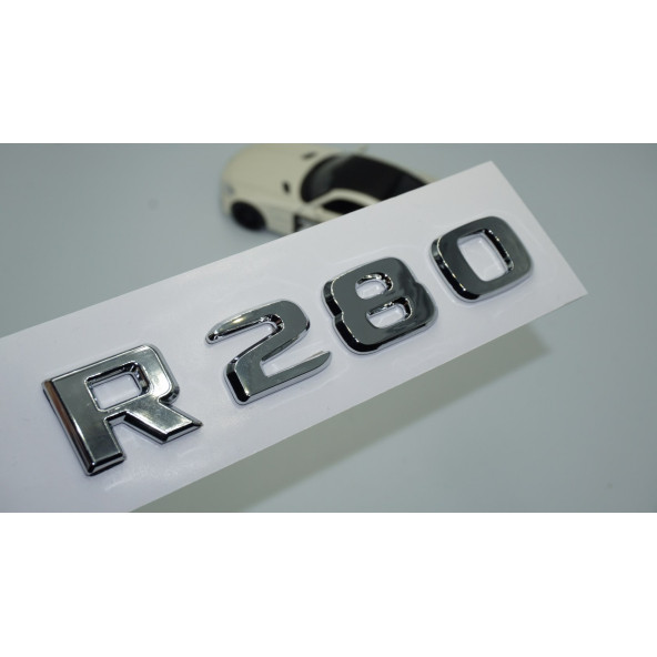 DK Tuning R 280 Bagaj Krom ABS 3M 3D Yazı Logo Benz İle Uyumlu