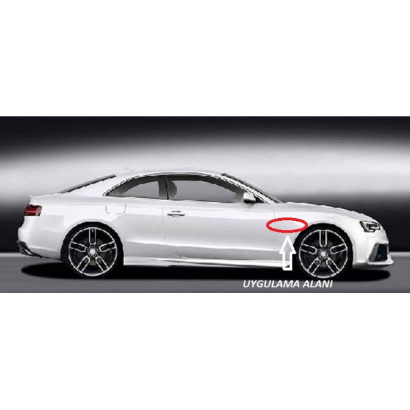 Audi S Line Çamurluk Yanı Köpekbalığı Solungaçları Hava Vent Air Flow - Resim 5