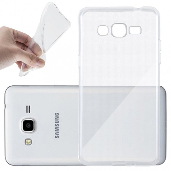 Samsung Galaxy G530 Süper Soft Şeffaf Silikon Kılıf