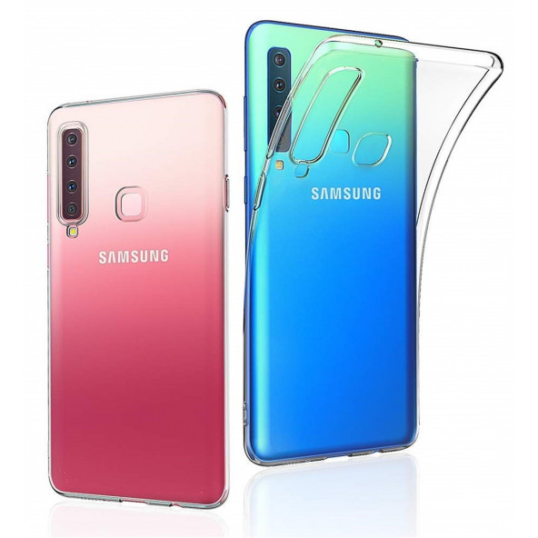 Samsung Galaxy A9 2018 Süper Soft Şeffaf Silikon Kılıf