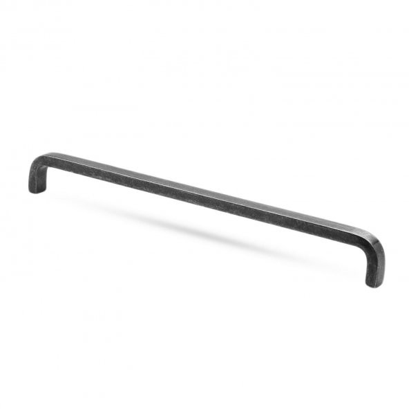 Çekmece Dolap Kapak Kulpu Kulbu 224 mm Antik Gümüş Metal Kulp - Resim 6