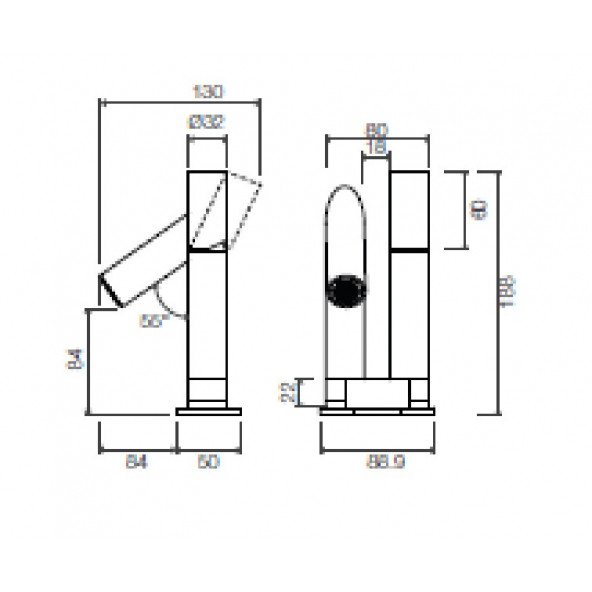 Creavit ST1500 Straw Lavabo Armatürü - 2