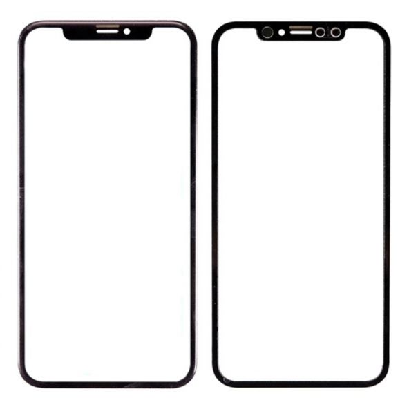 Kadrioğlu İPhone XR Ocalı Dokunmatik Ön Cam Lens Siyah