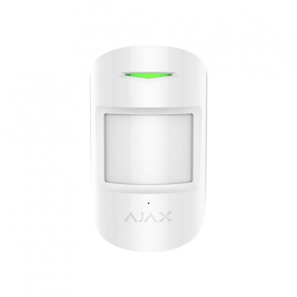 AJAX CombiProtect Kablosuz Pır + Cam Kırılma Kombine Dedektörü Beyaz