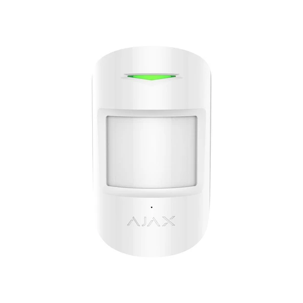 AJAX CombiProtect Kablosuz Pır + Cam Kırılma Kombine Dedektörü Beyaz