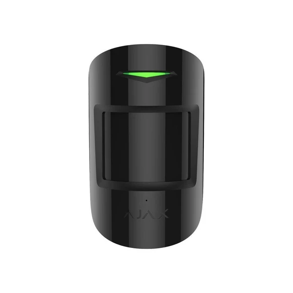 AJAX CombiProtect Kablosuz Pır + Cam Kırılma Kombine Dedektörü Siyah ürün görseli 1