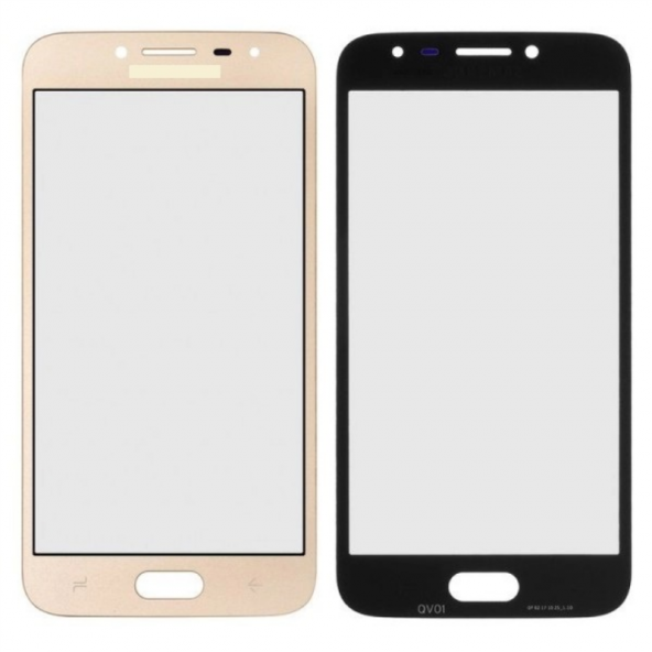 Kadrioğlu Galaxy J250 J2 Pro 2018 Ocalı Dokunmatik Ön Cam Lens Gold