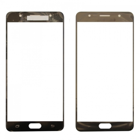 Kadrioğlu Galaxy J7 Max G615 Ocalı Dokunmatik Ön Cam Lens Gold