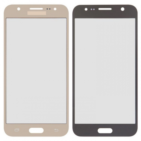 Kadrioğlu Galaxy J500 J5 Ocalı Dokunmatik Ön Cam Lens Gold - 1