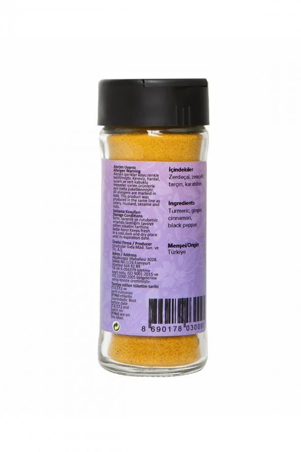 Altın Süt Baharat Karışımı - 50 gr - 2