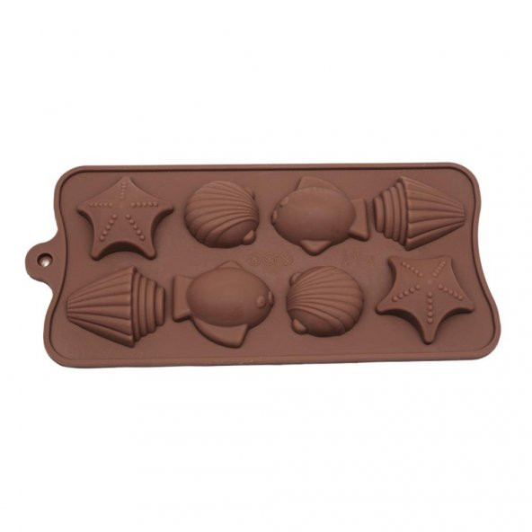 SİLİKON ÇİKOLATA KALIBI DENİZ ÜRÜNLERİ ürün görseli 1