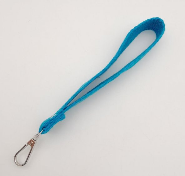 Angel Çanta Aksesuar Turkuaz Pamuklu Kolon Elcik Gümüş Metalli - 2