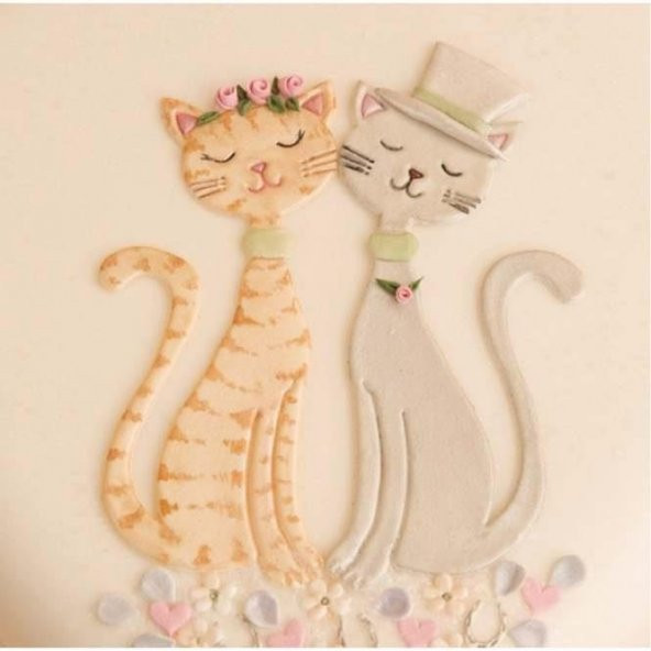 BASKI PATCHWORK ORJ KEDİLER - 2
