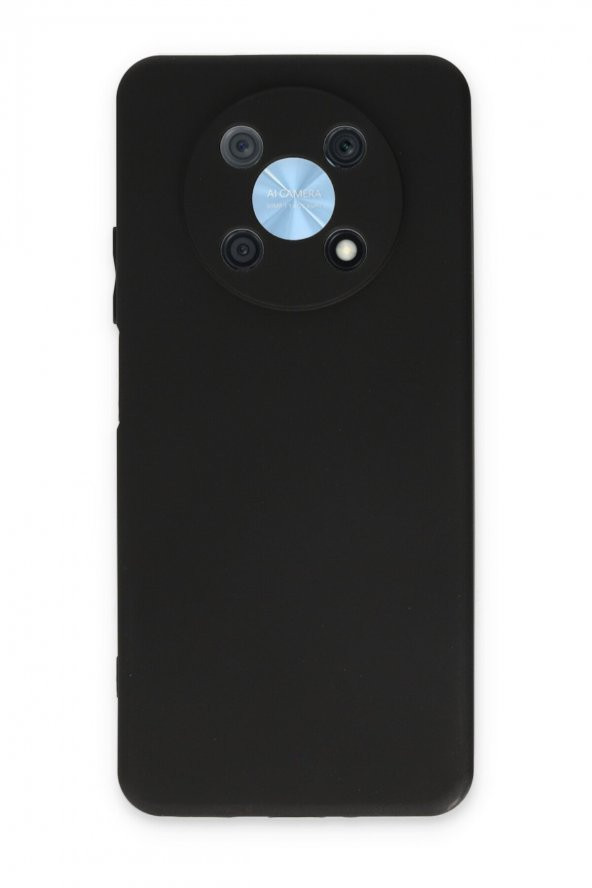 Huawei Nova Y90 Kılıf Yumuşak Dokulu Silikon  - Siyah ürün görseli