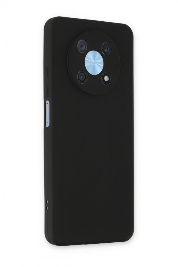 Huawei Nova Y90 Kılıf Yumuşak Dokulu Silikon  - Siyah - Resim 2