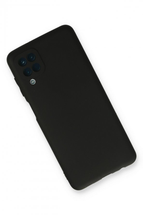 Samsung Galaxy M33 Kılıf Yumuşak Dokulu Silikon  - Siyah - Resim 3