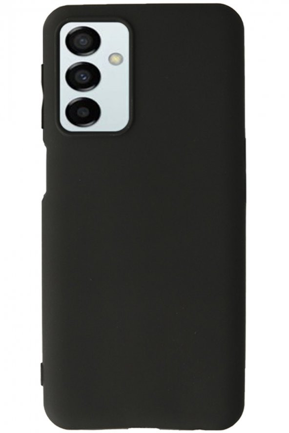 Samsung Galaxy M23 Kılıf Yumuşak Dokulu Silikon  - Siyah ürün görseli