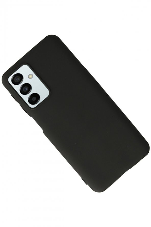 Samsung Galaxy M23 Kılıf Yumuşak Dokulu Silikon  - Siyah - Resim 2