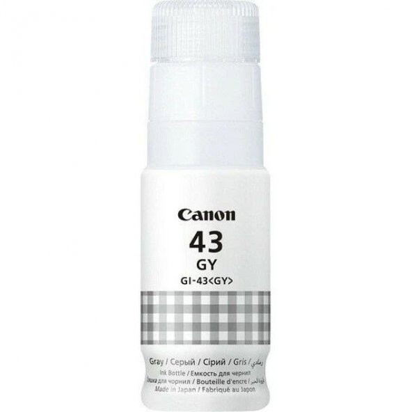 CANON GI-43GY GRAY MÜREKKEP KARTUŞ ORJ.
