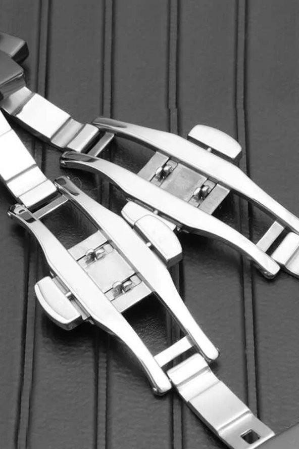Samsung Galaxy Gear S2 (20mm) Mat Seramik Metal Kordon Saat Kayışı - 4