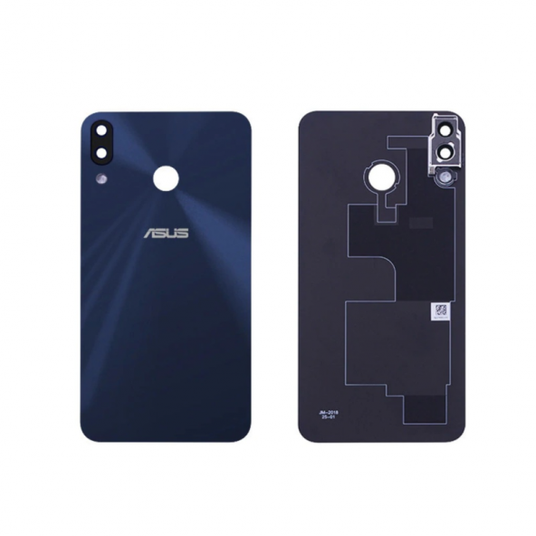 Kadrioğlu Asus Zenfone 5Z Zenfone 5 2018 ZE620KL ZS620KL Arka Pil Kapağı Mavi