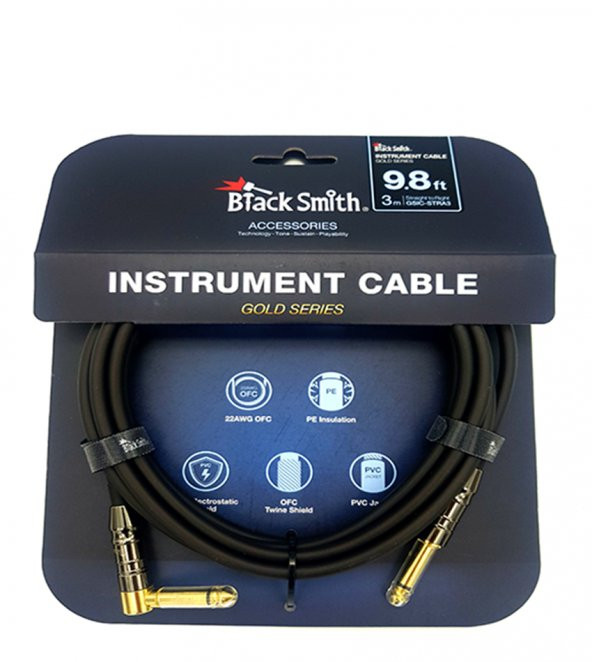 BLACKSMİTH 9.8FT 3M GOLD SERİES CABLE