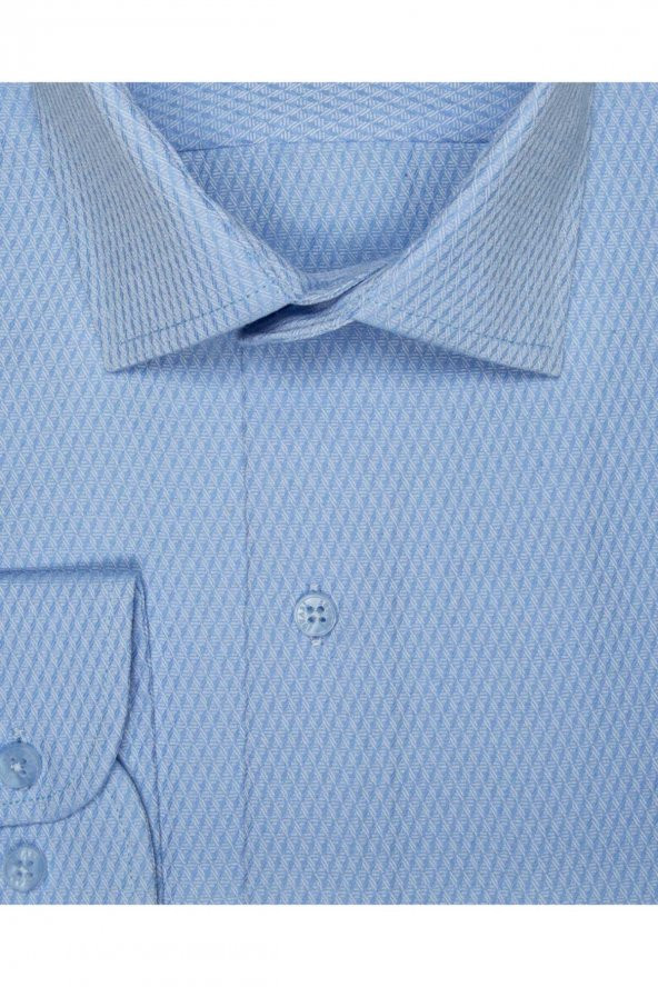 Armür Desenli Erkek Gömlek - Resim 2