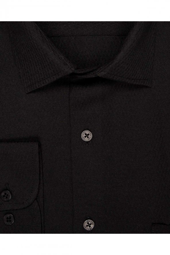 Armür Desenli Erkek Gömlek - Resim 4