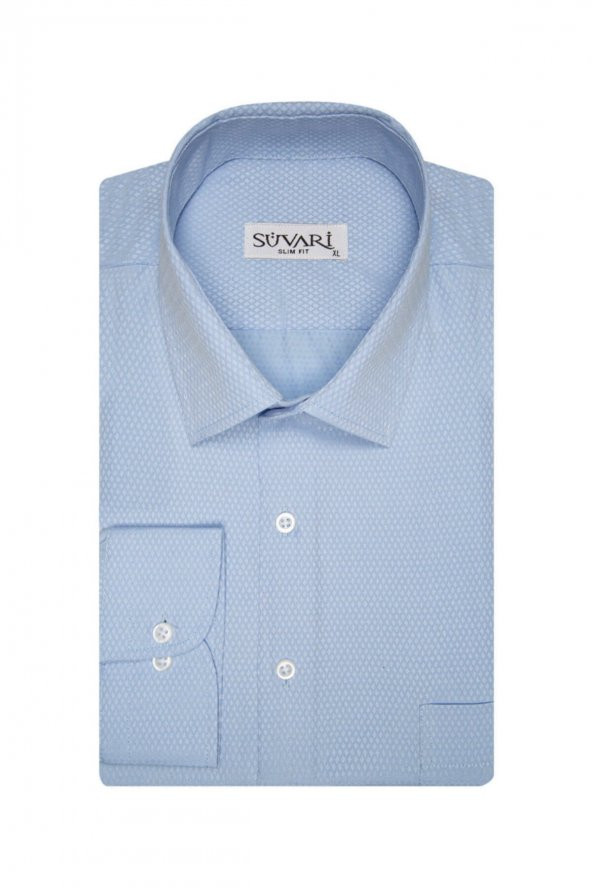 Armür Desenli Erkek Gömlek ürün görseli